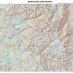 Tom Harrison Maps Mono Divide High Country digital map