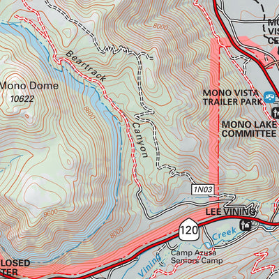 Tom Harrison Maps Mono Lake digital map