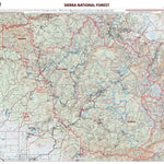 Tom Harrison Maps Sierra National Forest digital map