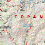 Tom Harrison Maps Topanga State Park digital map