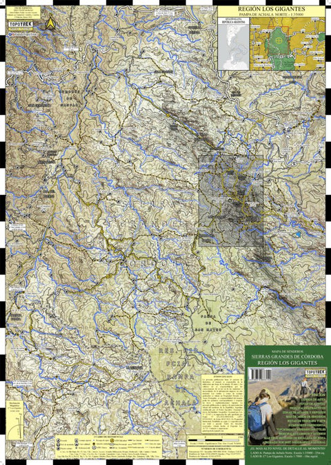 TopoTrek Mapa Topográfico Los Gigantes Visión General bundle exclusive