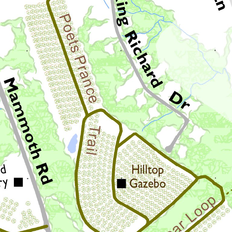 Town Center Trails in Londonderry, NH Map by Town of Londonderry, NH ...