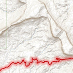 Trusted Trail Maps Inc. Blue Notch Canyon - Ticaboo Utah digital map