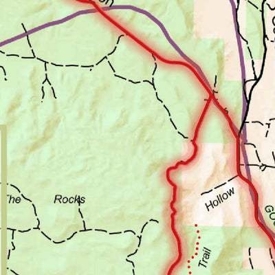 Trusted Trail Maps Inc. Gooseberry Loop - Salina Utah digital map