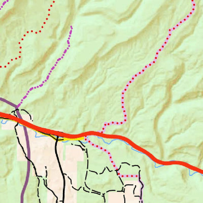 Trusted Trail Maps Inc. Gooseberry Loop - Salina Utah digital map