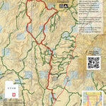 Trusted Trail Maps Inc. Indian Springs Loop Trail - Ticaboo Utah digital map