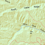 Trusted Trail Maps Inc. Joseph - Aurora Loop Utah digital map