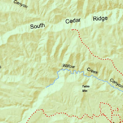 Trusted Trail Maps Inc. Joseph - Aurora Loop Utah digital map