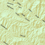 Trusted Trail Maps Inc. Joseph - Aurora Loop Utah digital map