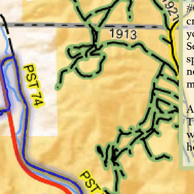 Trusted Trail Maps Inc. Marysvale Utah - Silver King Mine digital map