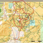 Trusted Trail Maps Inc. Marysvale Utah - The Maze digital map