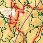 Trusted Trail Maps Inc. Marysvale Utah - The Maze digital map