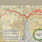 Trusted Trail Maps Inc. Poison Spring to Big Ridge - North Lake Powell Utah digital map