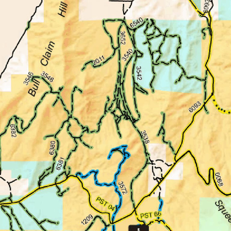 Richfield Koosharem Loop Utah Map by Trusted Trail Maps Inc
