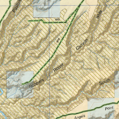 Trusted Trail Maps Inc. Robbers Roost Trail - Hanksville Utah digital map