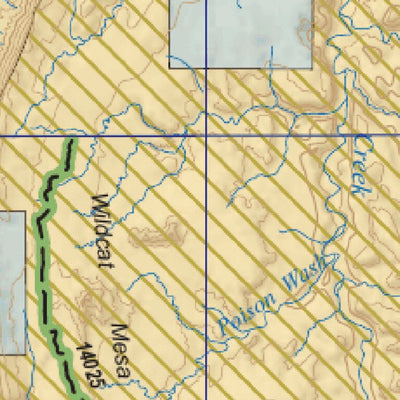 Trusted Trail Maps Inc. Steele Butte Loop - Hanksville Utah digital map