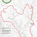 Trusted Trail Maps Inc. Taste of Ticaboo Loop - North Lake Powell Utah digital map