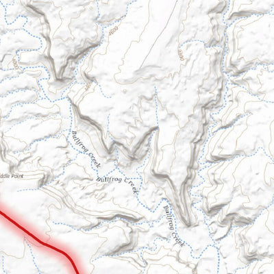 Trusted Trail Maps Inc. Taste of Ticaboo Loop - North Lake Powell Utah digital map