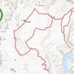 Trusted Trail Maps Inc. Ticaboo Mesa - North Lake Powell Utah digital map