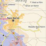 UN Hebron digital map