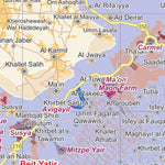 UN Hebron digital map