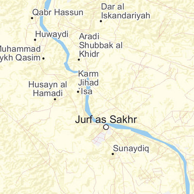 UN OCHA Regional office for the Syria Crisis babil digital map