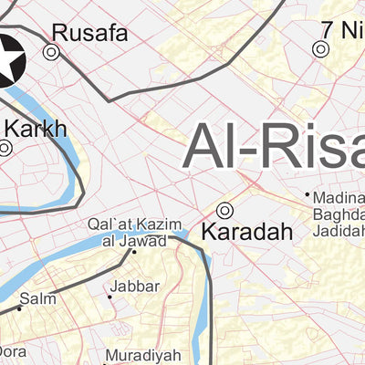 UN OCHA Regional office for the Syria Crisis Baghdad digital map