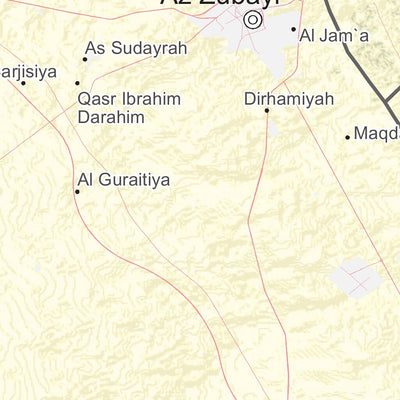 UN OCHA Regional office for the Syria Crisis Basrah digital map