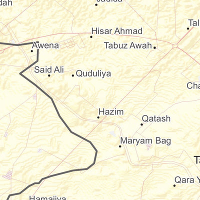 UN OCHA Regional office for the Syria Crisis kirkuk digital map