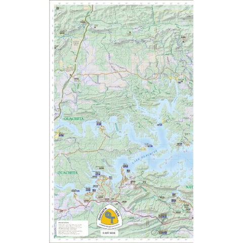 Underwood Geographics Ouachita Trail Central (2 of 3), East Side (West Tile) bundle exclusive