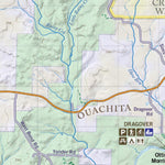 Underwood Geographics Ouachita Trail Central (2 of 3), West Side (East Tile) bundle exclusive