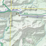 Underwood Geographics Ouachita Trail Central (2 of 3), West Side (West Tile) bundle exclusive