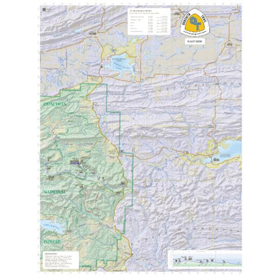 Underwood Geographics Ouachita Trail Eastern (3 of 3), East Side (West Tile) bundle exclusive