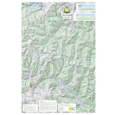 Underwood Geographics Ozark Highlands Trail East (2 of 3), West Side (West Tile) bundle exclusive