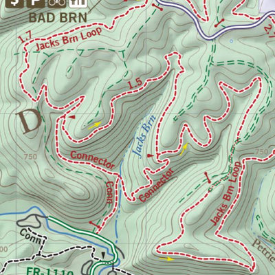 Underwood Geographics Ozark Highlands Trail North (3 of 3), Sylamo Inset bundle exclusive