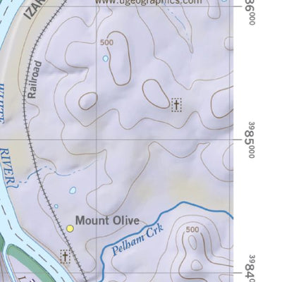 Underwood Geographics Ozark Highlands Trail North (3 of 3), Sylamo Inset bundle exclusive