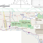 Underwood Geographics Ozark Highlands Trail North (3 of 3), West Side (West Tile) & Legend bundle exclusive