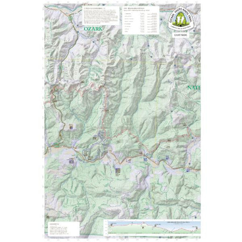Underwood Geographics Ozark Highlands Trail West (1 of 3), East Side (West Tile) bundle exclusive