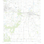 United States Geological Survey Abbeville East, LA (2020, 24000-Scale) digital map
