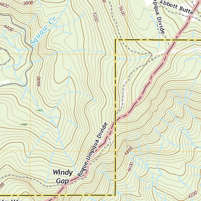 United States Geological Survey Abbott Butte, OR (2020, 24000-Scale) digital map