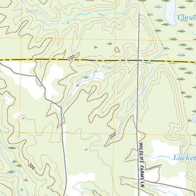 United States Geological Survey Aberdeen, AR (2020, 24000-Scale) digital map
