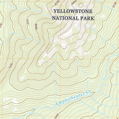 United States Geological Survey Abiathar Peak, WY (2021, 24000-Scale) digital map