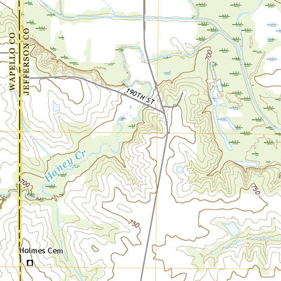 United States Geological Survey Abingdon, IA (2022, 24000-Scale) digital map