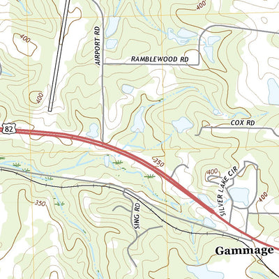 United States Geological Survey Acree, GA (2020, 24000-Scale) digital map