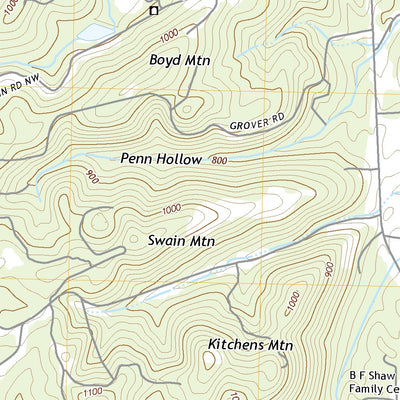 United States Geological Survey Adairsville, GA (2020, 24000-Scale) digital map