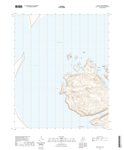 United States Geological Survey Adak C-3 SW, AK (2021, 25000-Scale) digital map