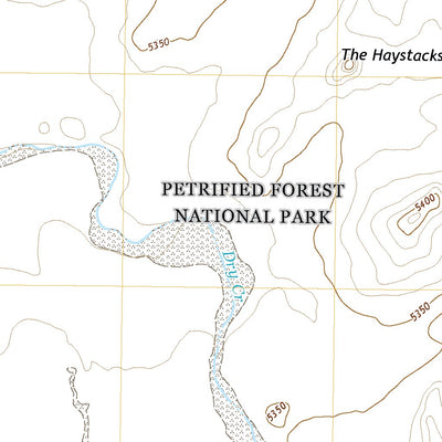 United States Geological Survey Adamana, AZ (2021, 24000-Scale) digital map
