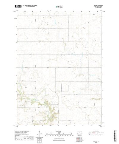 United States Geological Survey Adel NW, IA (2022, 24000-Scale) digital map