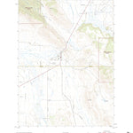 United States Geological Survey Adin, CA (2022, 24000-Scale) digital map