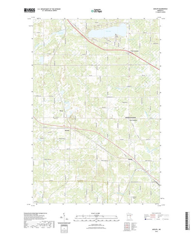 United States Geological Survey Adolph, MN (2022, 24000-Scale) digital map